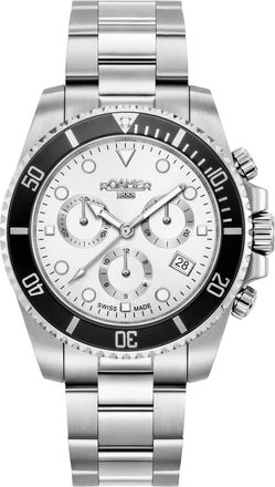 Roamer Deep Sea 100 - Heren - Horloges - Wit - ONE Size - Accessoires