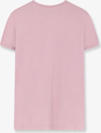 Maison Margiela Womens Cotton T-Shirt Margie Pink T-Shirts & Jerseys