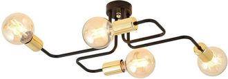 Wonderlamp Plaf&oacute;n De Techo Vender Oro (4 Luces)