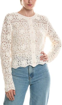 Vince Camuto Crochet Cardigan
