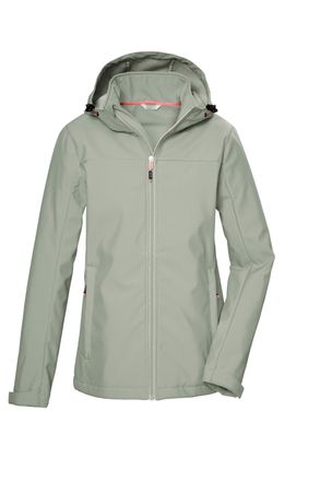 Killtec Softshelljacke KILLTEC, Damen, Gr. 48, helles salbei, Obermaterial: 100% Polyester, Jacken Softshelljacke, aus Polyester, leichtes Gewicht