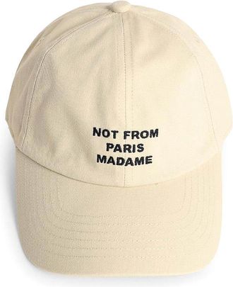 Dr&ocirc;le de Monsieur Ivory Cotton Cap