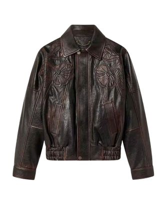 Golden Goose Palmer Leather Jacket-Donna