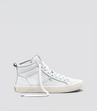 Cariuma Cariuma OCA High Sneakers White Leather Lifestyle Shoes HAWK671