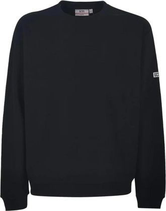 GCDS Zwarte Sweatshirt A2Eu 1500Uw 0-99 - Heren - Sweatshirts - Zwart - 2XS - Hoodies & sweatvesten
