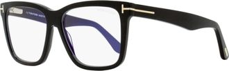 Tom Ford Womens Magnetic Clip-on Eyeglasses TF6069-B 001 Black 54mm