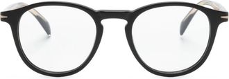 Eyewear by David Beckham round-frame glasses - men - Acetate - 49 - Black