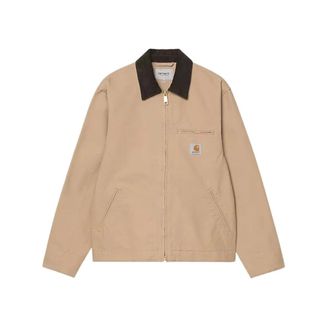 Carhartt Work in Progress Jassen, Heren, Bruin, M, Katoen, All-Weather Jas