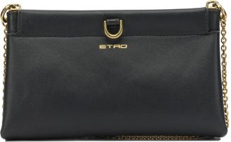 Etro Talk Clutch - Dames - Tassen - Zwart - Maat: ONE Size Zijde