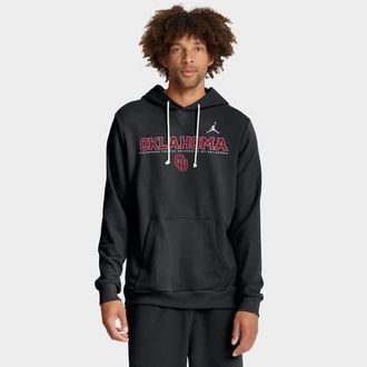 Jordan Brand Mens Jordan Brand Black Oklahoma Sooners 2025 Sideline Standard Issue Dri-FIT Hoodie at Nordstrom, Size X-Large
