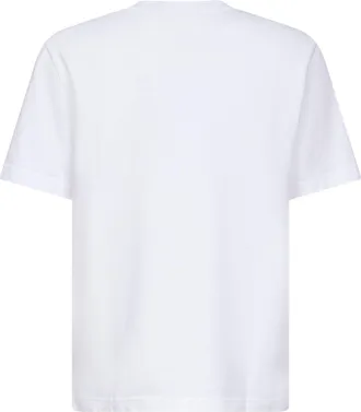 Jacquemus Mens T-Shirt Gros Grain White Cotton T-Shirts And Polos