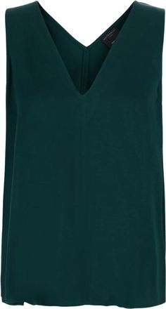 Antonelli Tops - Dames - Tops zonder mouwen - Groen - S - Tops