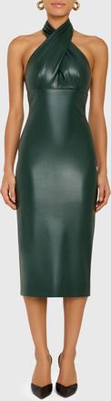 Amanda Uprichard Conchita Dress In Moss