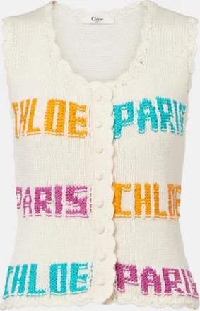 Chlo&eacute; Chlo&eacute; Crocheted cotton top