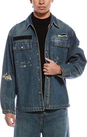 Helmut Lang Denim Uniform Shirt Jacket