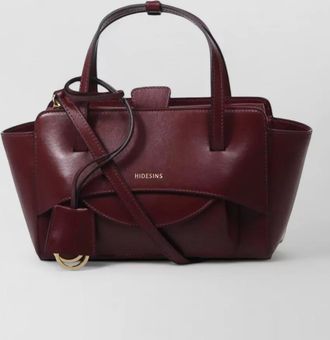 Hidesins calf leather flap mini bag