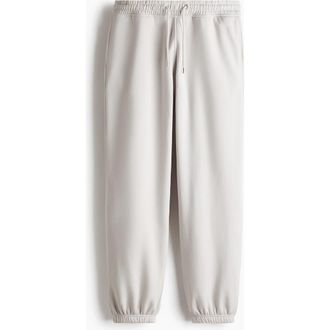 H&M Relaxed Fit Sweatpants in Light Gray at Nordstrom, Size Xx-Large