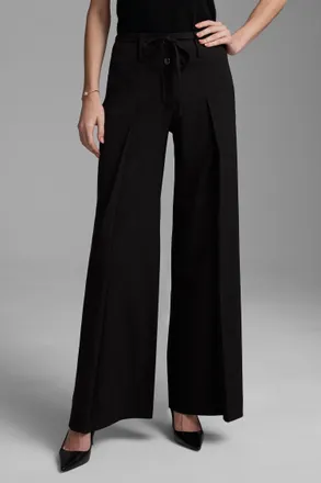 Nic+Zoe Milan Apron Pants In Caviar