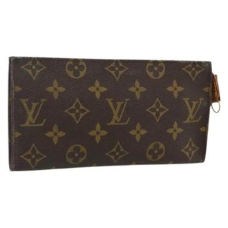 Louis Vuitton Pre-owned Clutches, female, Brown, Size: ONE SIZE Pre-owned Accessory Pouch