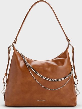 Charles & Keith Atwood Chain Hobo Bag