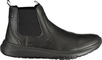 Lumberjack Neil Enkellaars - Heren - Chelseaboots - Zwart - 46 EU - Polyester - Schoenen