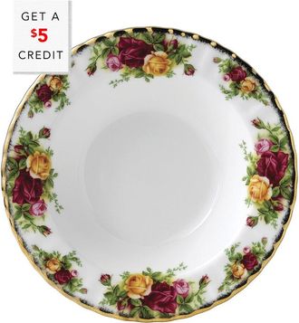 Royal Albert Old Country Roses 8In Rim Soup Bowl With $5 Credit