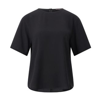 Windsor Dames, Blouses & Shirts, Zwart, Maat: 2XL