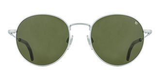 American Optical AO 1002 2GNN Mens Sunglasses Silver Size 51