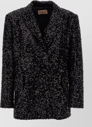 Le Twins sequined double-breasted blazer