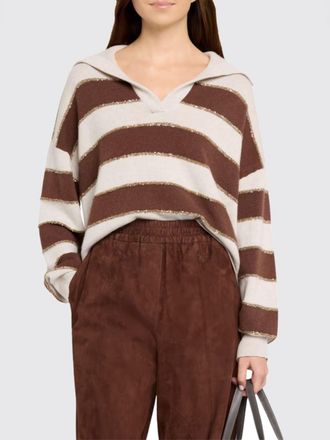 Brunello Cucinelli Sweater Woman color Grey