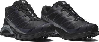 Salomon Gender Inclusive XT-Pathway Gore-Tex Waterproof Sneaker in Black/Black/Silver at Nordstrom, Size 11.5