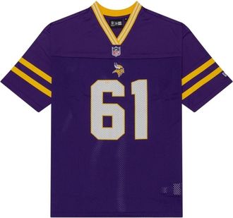 New Era Vikings NOS Mesh Tee - Heren - T-shirts - Paars - S - Tops