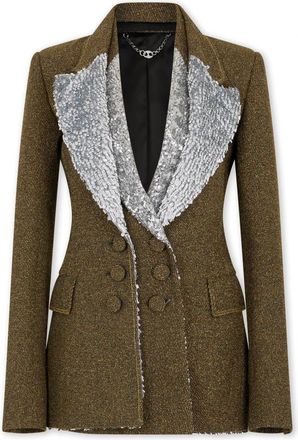 Paco Rabanne Mujer, Chaquetas, Amarillo, Talla: S