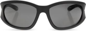 Diesel Rechthoekige zonnebril - unisex - Zonnebrillen - Zwart - 61 MM - Accessoires