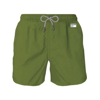 MC2 Saint Barth Beachwear, male, Green, Size: M Boxer Swim Short