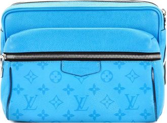 Louis Vuitton Outdoor Messenger Bag Monogram Taigarama crossbody bag - Blauw