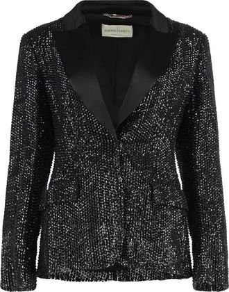 Alberta Ferretti Jassen - Dames - Blazers - Zwart - S - Jassen