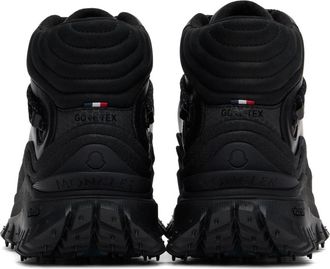 Moncler Womens Trailgrip High Boots Black Leather Tpu Rubber