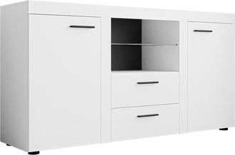 Mirjan24 C&oacute;moda Tucson 104, Blanco, Con Cajones Y Puertas, N&uacute;mero De Cajones: 0, 82x157x40cm