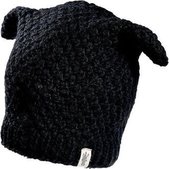 Nirvanna Designs Bear Ear Beanie in Black at Nordstrom