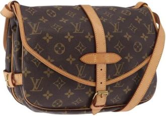 Louis Vuitton Borsa a spalla Saumur 30 Pre-owned - - Pre-owned - Donna - Marrone - ONE SIZE