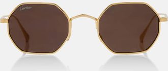 Cartier Occhiali da sole squadrati Signature C