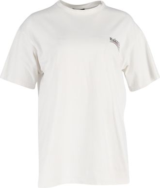 Balenciaga Balenciaga T-shirt met logo van politieke campagne in wit katoen