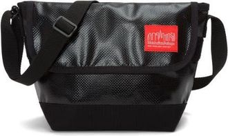Manhattan Portage Vinyl Crossbody Bag Ver 2 in Black at Nordstrom