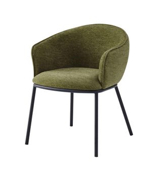 Moloo Sill&oacute;n de mesa de tela Luxury Kaki