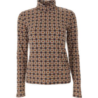 Caliban Donna, Camicette, Marrone, S, new