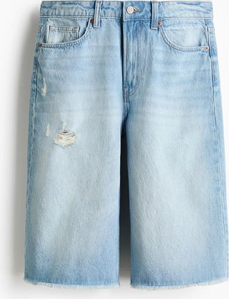 H&M Bermudashorts aus Denim - Blue