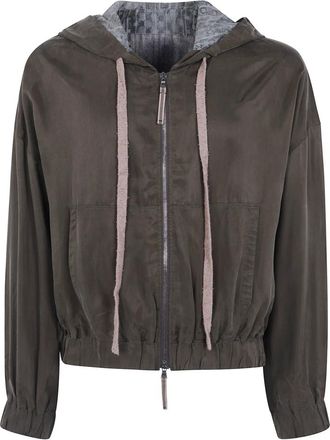 Ziggy Chen Zip-throughs - Heren - Vesten met rits - Bruin - M - Hoodies & sweatvesten