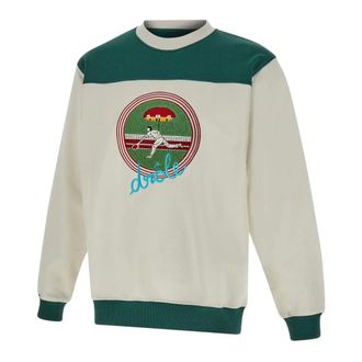 Dr&ocirc;le de Monsieur Hoodies & sweatvesten, Heren, Veelkleurig, M, Katoen, Le Sweatshirt Tennis