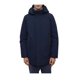 Ecoalf Parko Jacket - - Coats - Uomo - Blu - L